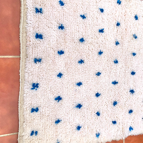 モロッコ ラグ rug ドット ベニワレン カーペット 絨毯 カーペット