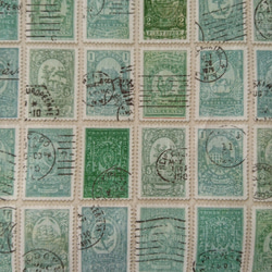 クラシカルワンピース(切手柄) 10枚目の画像