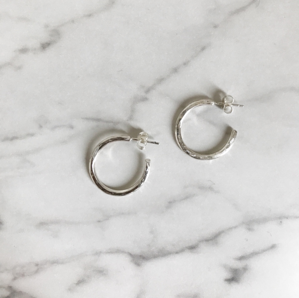 silver950 hoop pierce