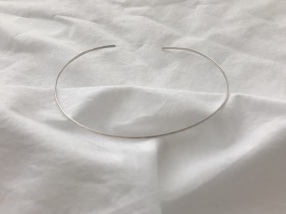 .silver950  hammered bangle choker 3枚目の画像