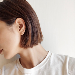 brass Uneri ear cuff　 2枚目の画像