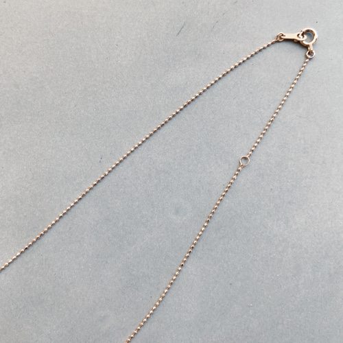 k10YG ダイヤカットボールチェーン ネックレス ネックレス k10YG ダイヤカットボールチェーン ネックレス ネックレス