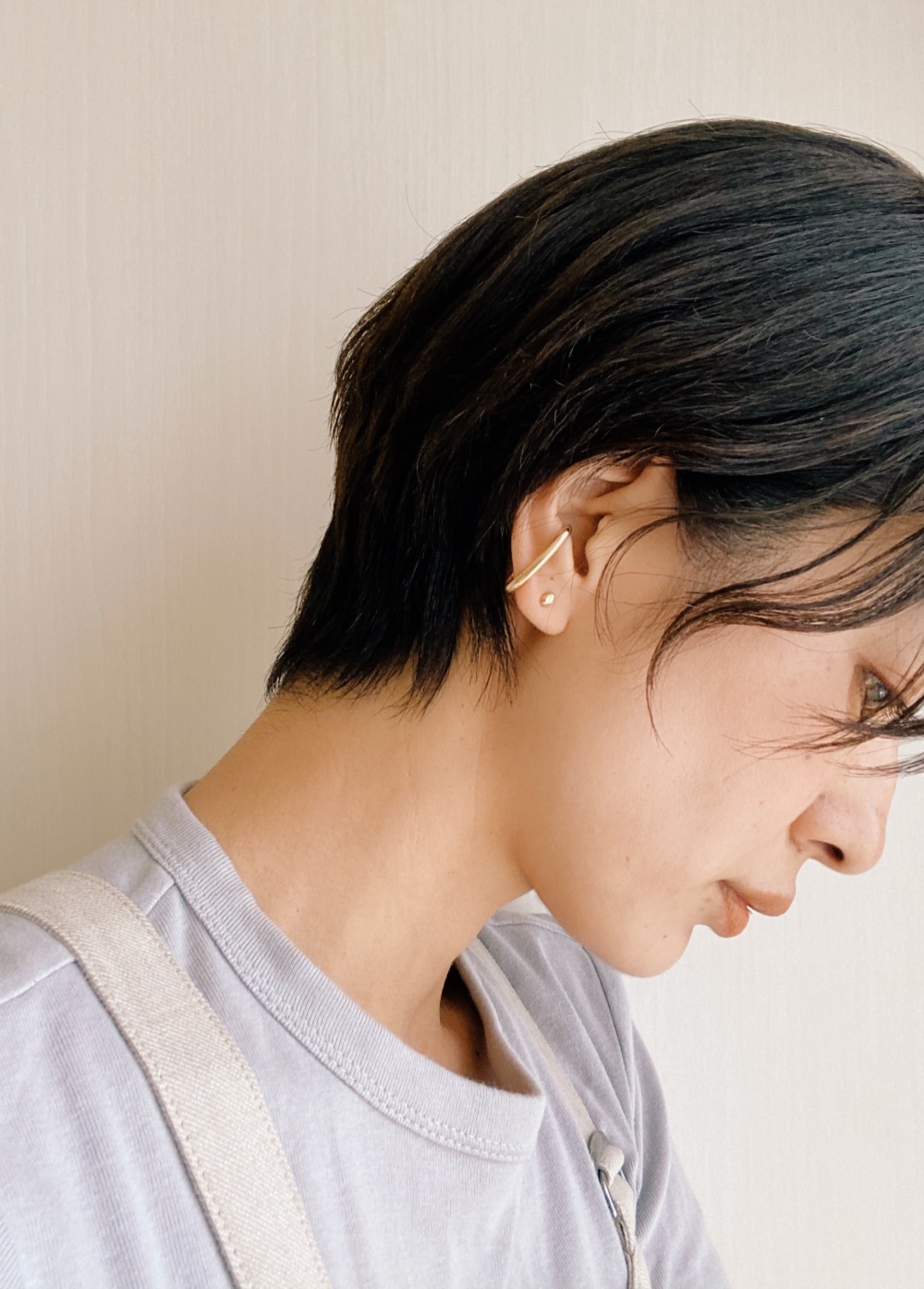 14kgf　ellipse　ear cuff
