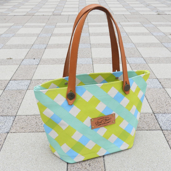 Craftsman Tote Bag -Gingham Check- 1枚目の画像