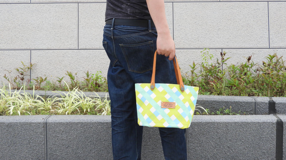 Craftsman Tote Bag -Gingham Check- 3枚目の画像