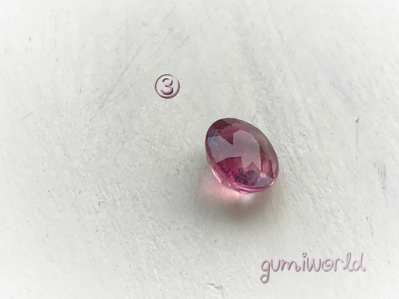 ピンクトルマリンルース1.00ct 4枚目の画像