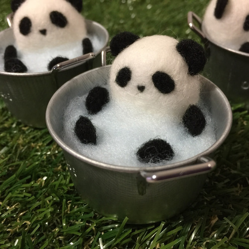 creema感謝価格♡】プールinふわぱん♡羊毛フェルトのふわふわ