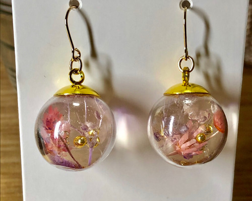 フランシュリッペ　ガラスドームピアス フランシュリッペ ガラスドームピアス ガラスドームピアス