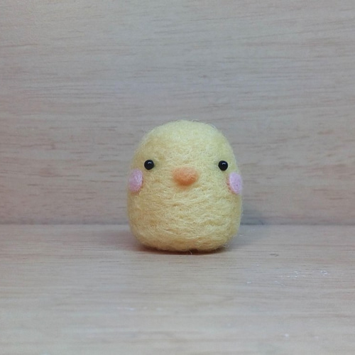 ひよこ(羊毛フェルト) 羊毛フェルト ひよこ もふもふひよこ 羊毛フェルト つばさ 通販
