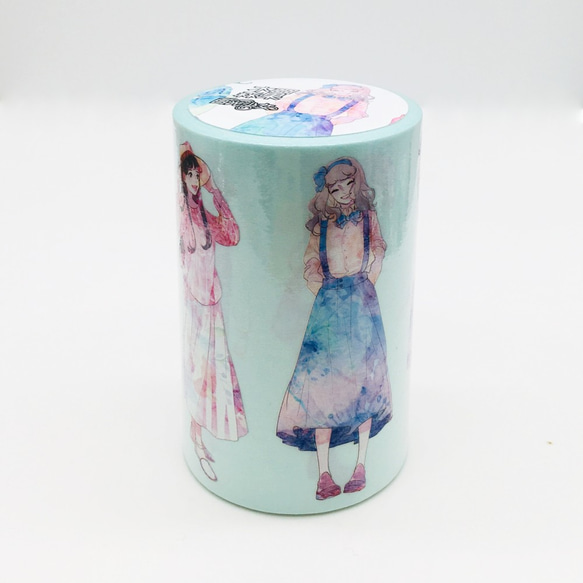 204 / 日光少女 Sunshine Girl / 裝飾膠帶 Masking Tape / 木田森果 wood3f 第1張的照片