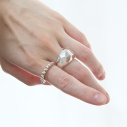 Sparkle ring  silver925 ひと差し指用 光リング 4枚目の画像