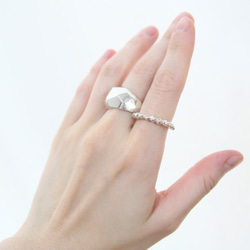 Sparkle ring  silver925 ひと差し指用 光リング 5枚目の画像