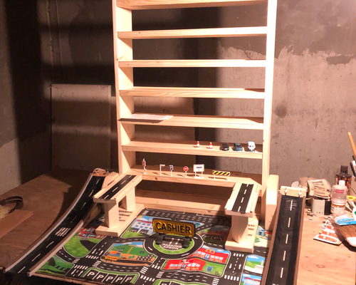 トミカ収納棚棚theBigフルセットバージョン 【公式通販】