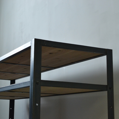 アイアン シェルフ 【本棚・重量棚・什器棚】 本棚・絵本棚・マガジン