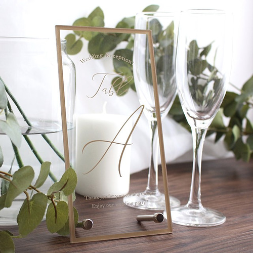 ウェディング　テーブルナンバーセット　テーブルアイテム　イミテーションフルーツ 𝐧𝐞𝐰 !! - ̀͏̗ フルーツのテーブルナンバー ́͏̖