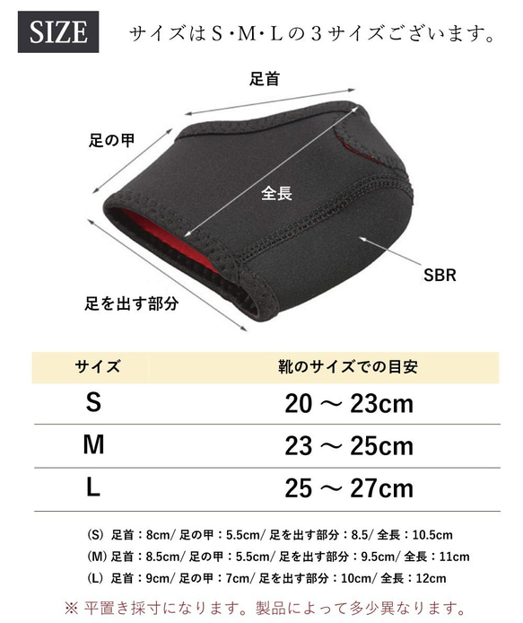 かかとサポーター 保護 痛み軽減 剣道 ウォーキング 足底 扁平足 そくてい サポーター つちふまず 土踏 7枚目の画像