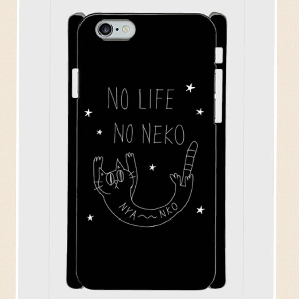 再販300回以上 NO LIFE NO NEKO  iPhone対応 4枚目の画像