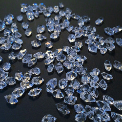 【再販】NY産 高品質ハーキマーダイヤモンド・ピアス (14Kgf) 6枚目の画像