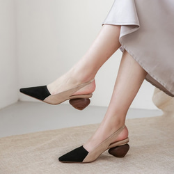 UNTITLED 7cm パンプス（やぎ革）