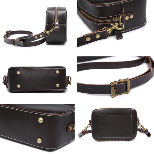 ショルダーバッグ 本革 ヌメ革 高級 上品 スクエア ミニショルダー 斜