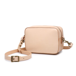 ショルダーバッグ 本革 ヌメ革 高級 上品 スクエア ミニショルダー 斜