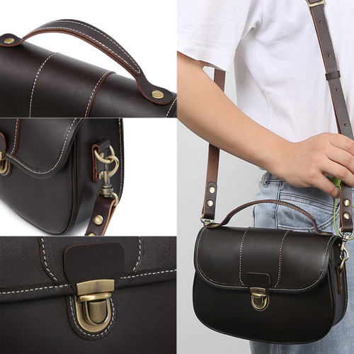 ショルダーバッグ ハンドバッグ 本革 ヌメ革 レザー 上品 軽量 斜