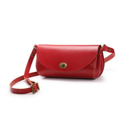 ショルダーバッグ・ポシェット STAR LEATHER HOBO BAG RED レッド（赤）系 ZARA(ザラ) ショルダーバッグ・ポシェット