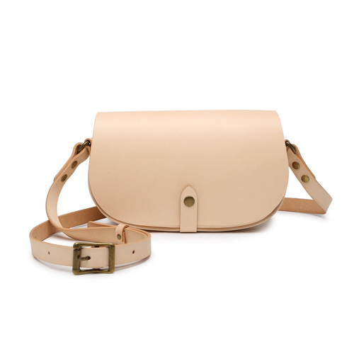 ミニショルダー 本革 ヌメ革 レザー ショルダーバッグ 上品 軽量 斜