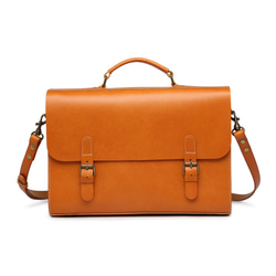 MCM ビジネスバッグ ブリーフケース ブラウンレザー 総柄　キャメル MCM ビジネスバッグ ブリーフケース ブラウンレザー 総柄 キャメル