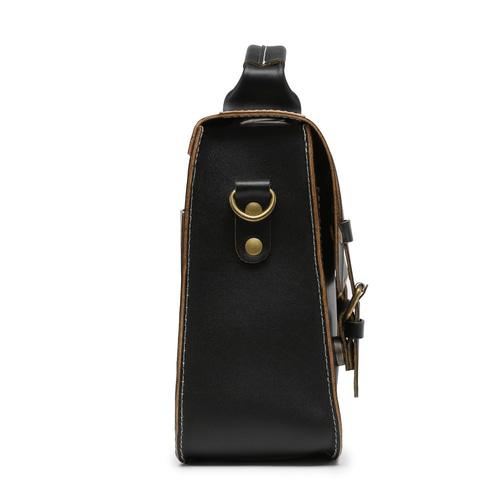 美品　バッグ　ビジネスバッグ　ショルダーバッグ ショルダーバッグ ポニーメッシュ 本革 馬革 No.33289 ブラック