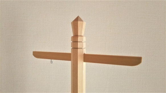青森ひば　木製　サンキャッチャースタンド　Ⅱ 5枚目の画像