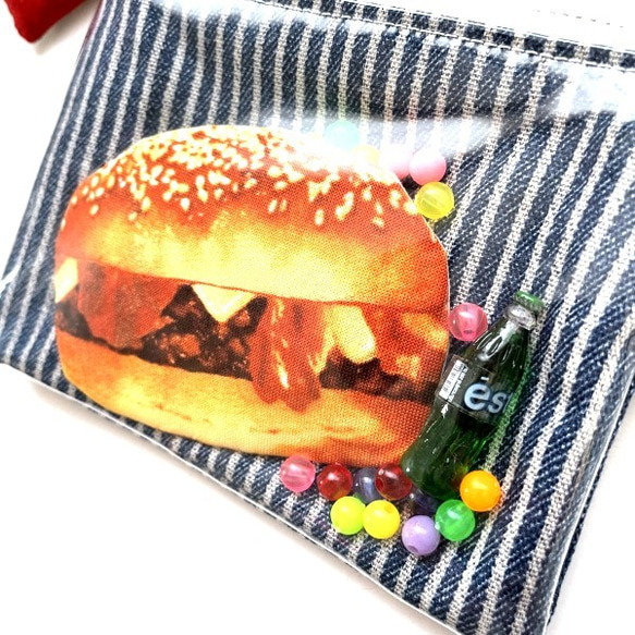 チーズバーガー○コインケース（フライドポテト） 2枚目の画像