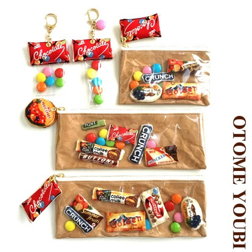 みんなの憧れ！輸入菓子みたいなキーホルダー・マーブルチョコ