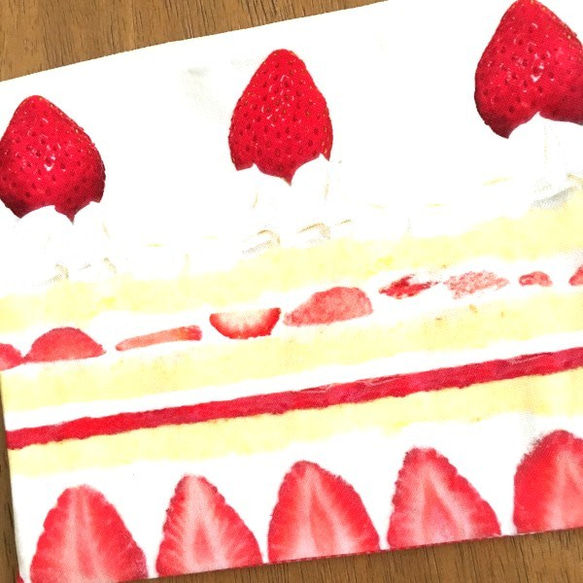 イチゴがたっぷり！ショートケーキのspecial pouch・L 2枚目の画像