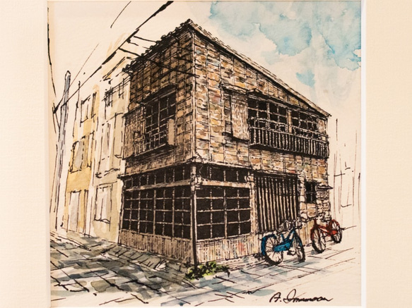 【豪華な額縁】祖父が収集していた絵画 藤森兼明、【アドレーション・サンタ・アポリナーレ】、希少な