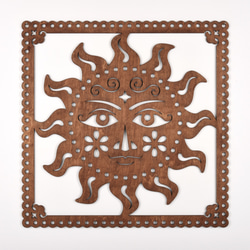 ビッグウッドフレーム「りんごの木」（木の壁飾り） ウォール