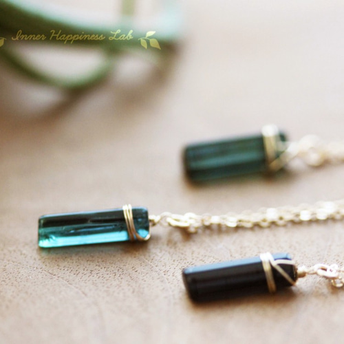 14KGF/ 高品質ブルートルマリンのネックレス ネックレス・ペンダント  