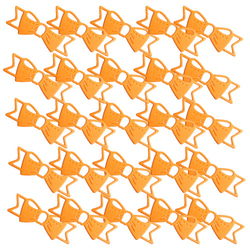 クラフトパンチ リボン オレンジ 30枚【024-9】 2枚目の画像