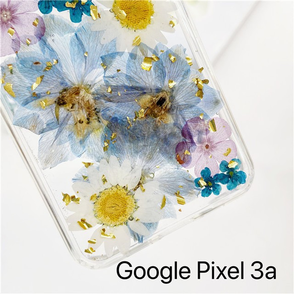 押し花ケース・Google pixel 3a・Google Pixel 5・Google Pixel4a・iphone1 3枚目の画像