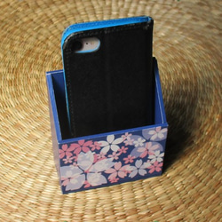 桜の携帯ホルダー（ブルー） 4枚目の画像