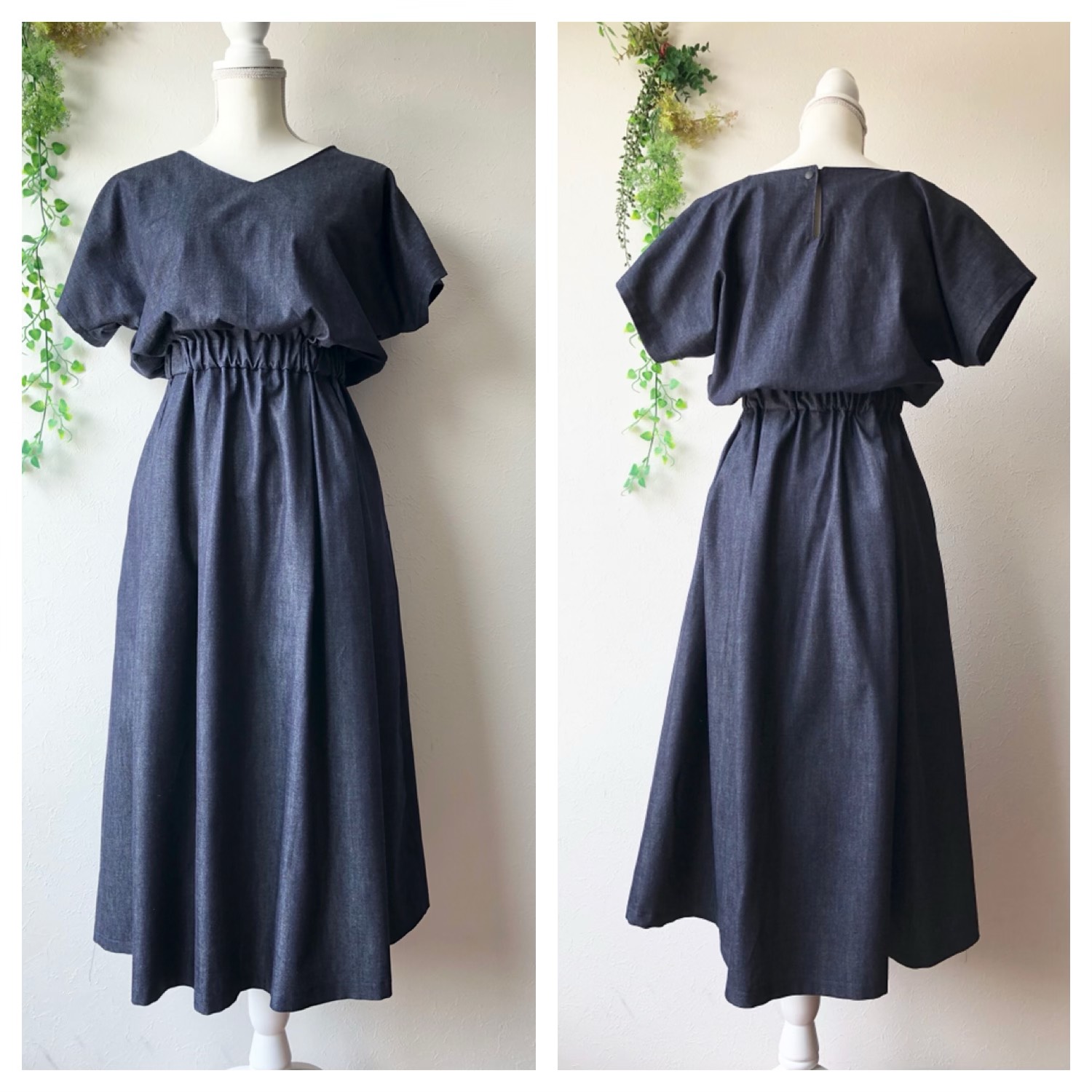 受注製作/岡山児島デニムワンピース