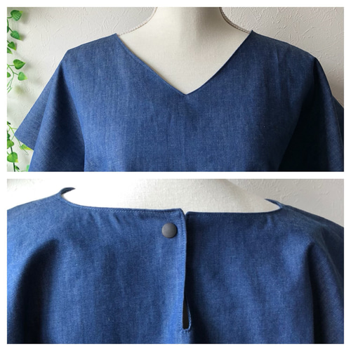 受注製作/岡山児島デニムワンピース ワンピース VESTITI 通販