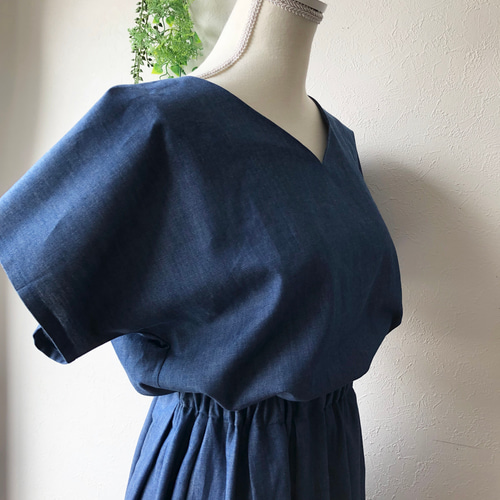 受注製作/岡山児島デニムワンピース ワンピース VESTITI 通販