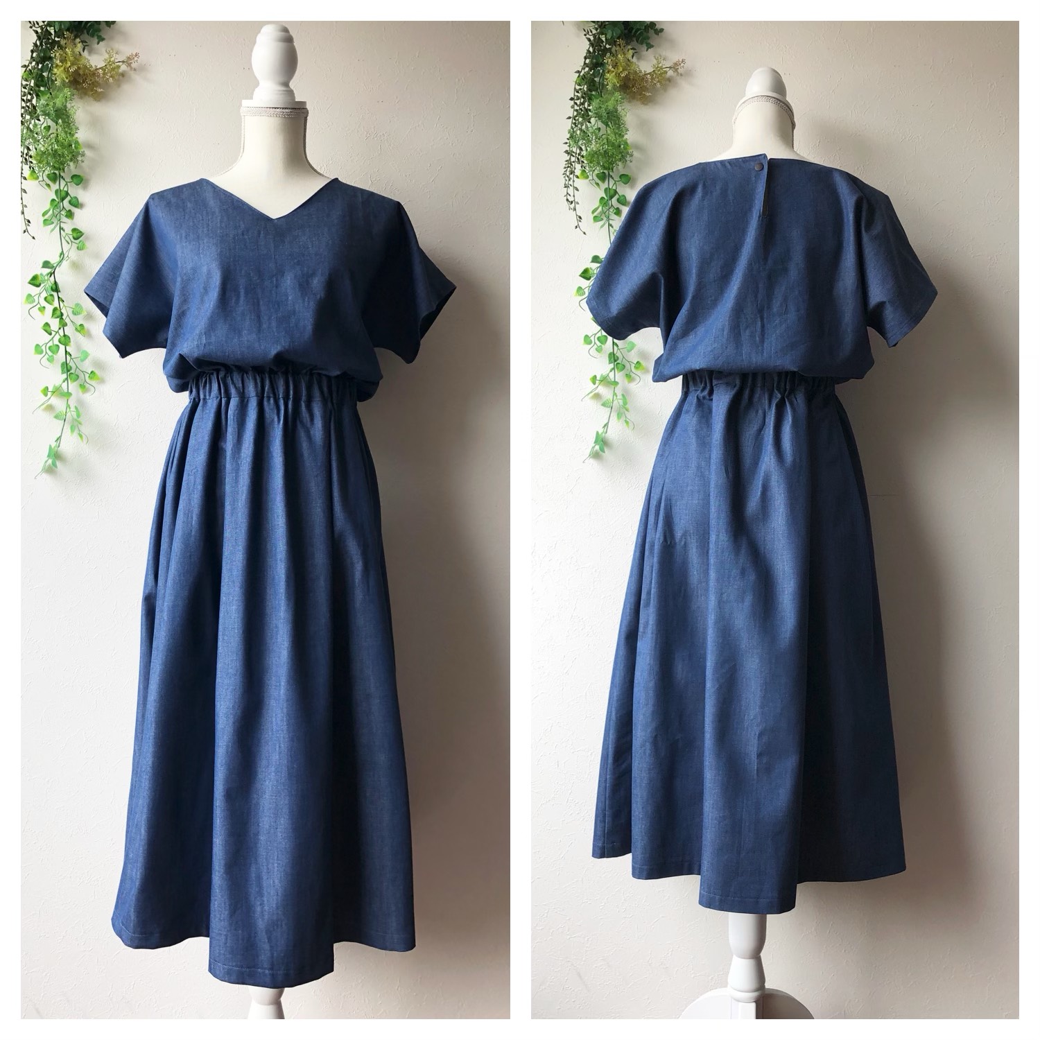 受注製作/岡山児島デニムワンピース