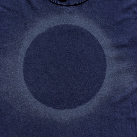 ◯ 日食(solar eclipse) Tシャツ L 2枚目の画像