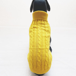 【sale】 セール　タートルネックセーター 犬服 可愛い ワンちゃん 2枚目の画像