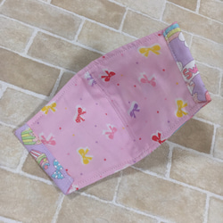 ゆめかわ♡ユニコーン♡ハンドメイド♡ダブルガーゼ♡子供♡立体マスク♡ 4枚目の画像