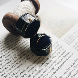 輕寶系列 契合的阿茲勒赫 14K包金 細緻戒圍 托帕石戒指【Enko】 第8張的照片