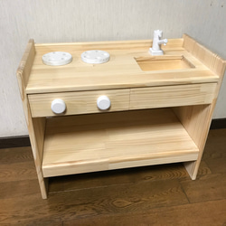 火力調節できる ままごとキッチン　　　　　　　　⭐️机に変身するタイプ⭐️ 6枚目の画像