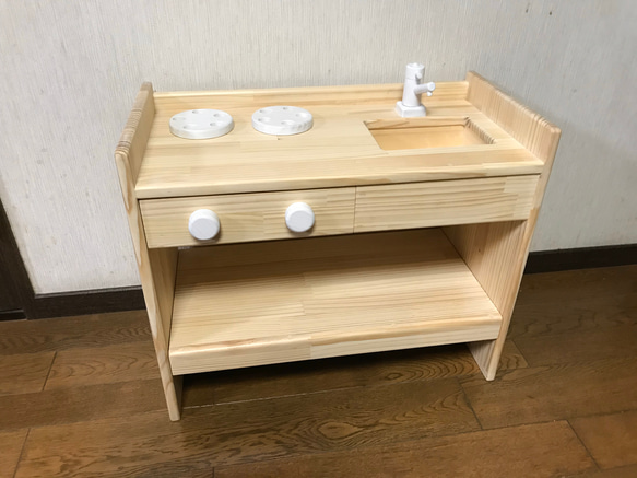 火力調節できる ままごとキッチン　　　　　　　　⭐️机に変身するタイプ⭐️ 6枚目の画像